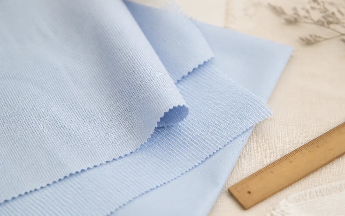 Editorial still life of handloom fabric, representing fabrics & textiles sourcing in Jaipur, Rajasthan
