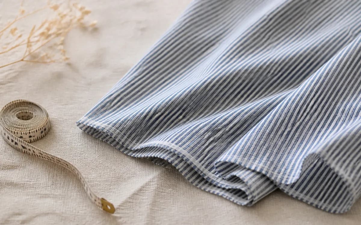 Editorial still life of sage knit fabric, representing t-shirts & knitwear sourcing in Pune, Maharashtra